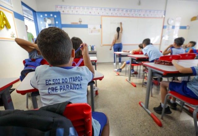 Escola da rede pública de ensino do DF | Divulgação/Tony Oliveira/Agência Brasília
