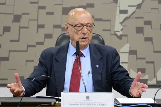 Senador Esperidião Amin (PP-SC) | Pedro França/Agência Senado