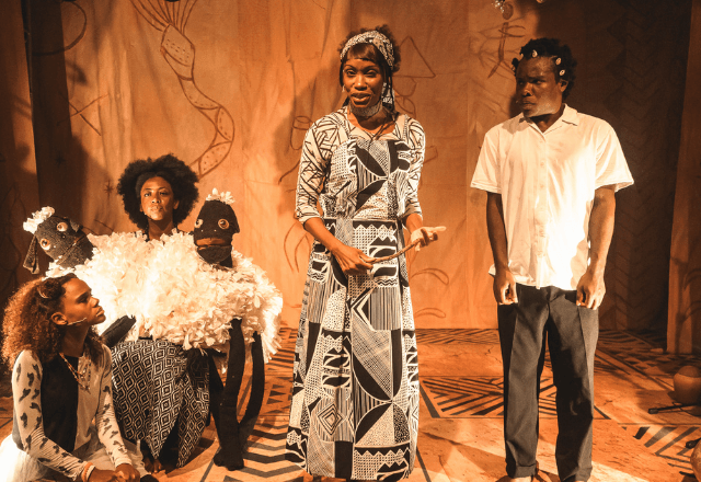 Espetáculo Menino Mandela | Foto: Caio Lírio