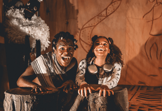 Espetáculo Menino Mandela | Foto: Caio Lírio