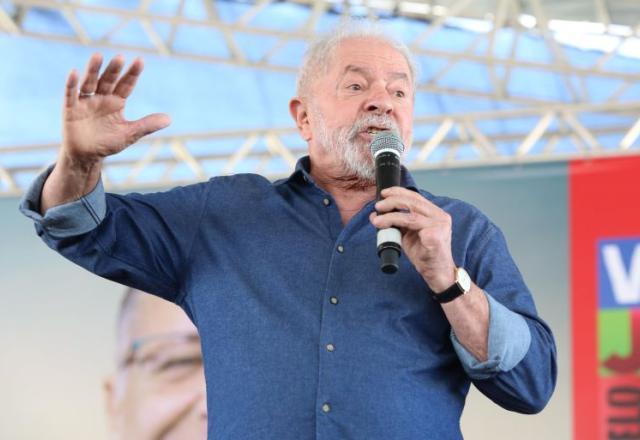 Declaração de Lula foi dada durante discurso em evento de pré-campanha em Porto Alegre | Júnia Garrido/Futura Press/Estadão Conteúdo
