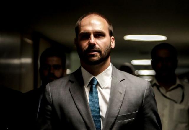 O deputado Eduardo Bolsonaro (PSL-SP). Foto: Gabriela Biló/Estadão Conteúdo