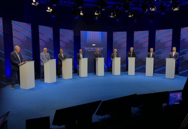 Estúdio do debate RS
