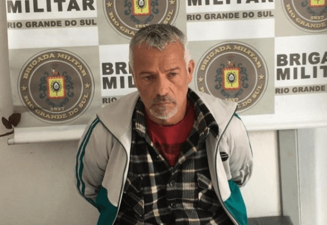 Paulo César Nechel, de 56 anos, foi identificado pelas vítimas, que foram sequestradas, assaltadas e estupradas | PM/ Reprodução