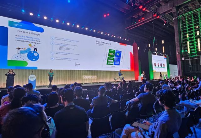Evento do Google apresentou estudos de casos de empresas que estão usando a sua plataforma em nuvem combinado com IA | Cido Coelho/SBT News