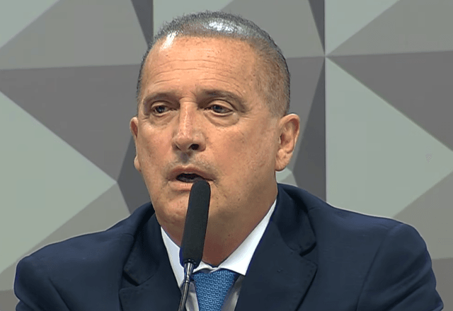 Ex-ministro Onyx Lorenzoni em depoimento à CPMI do INSS | Reprodução