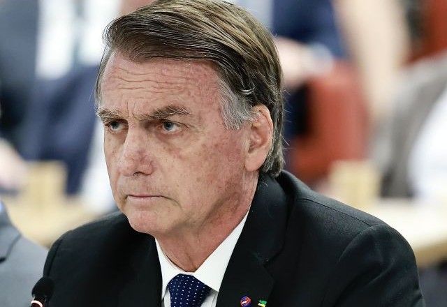 Ex-presidente Bolsonaro (PL) em interrogatório no STF | Divulgação/Fellipe Sampaio/STF