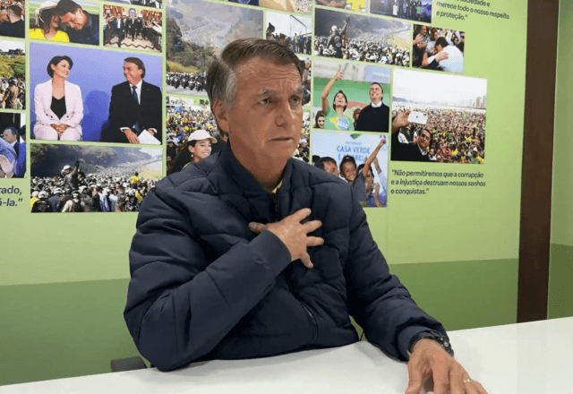 Ex-presidente Bolsonaro em entrevista à Reuters após operação da PF | Reprodução/X/Twitter