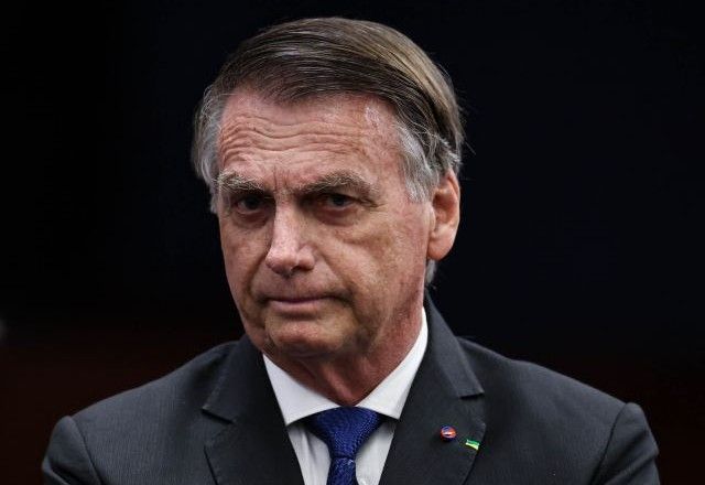 Ex-presidente Jair Bolsonaro (PL) em interrogatório de réus da trama golpista no Supremo | Divulgação/Ton Molina/STF