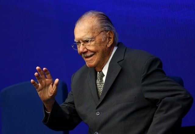 Ex-presidente José Sarney (MDB) em foto de 2023 15 de março de 2025 marca 40 anos da redemocraticação no Brasil | Divulgação/Marcelo Camargo/Agência Brasil