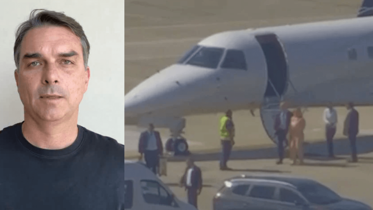 Flávio critica Moraes após vídeo em jato de Vorcaro: 'máfia'
