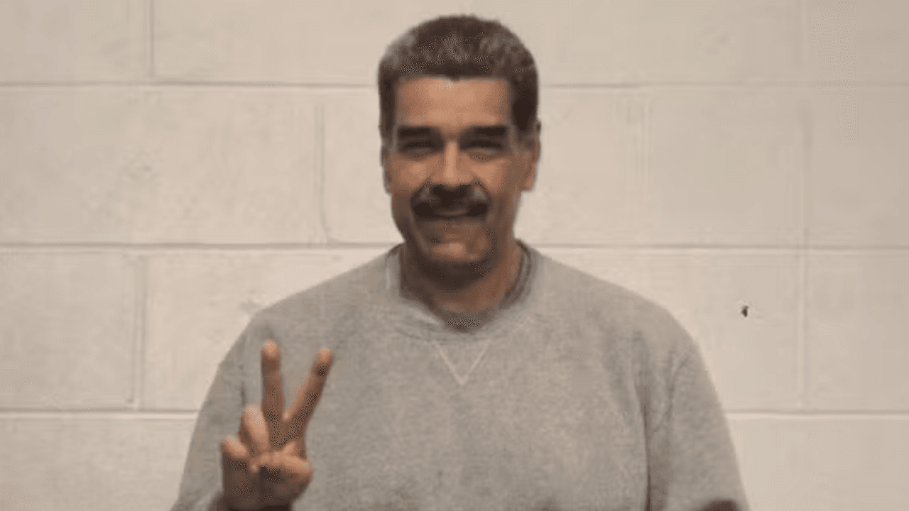 Perfil de Maduro publica fotos dele na prisão. | Reprodução/Telegram de Maduro