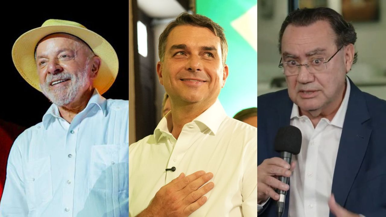 Quaest: Lula tem 37% em 1º turno; Flávio tem 29% e Cury 10% Quaest: Lula tem 37% em 1º turno; Flávio tem 29% e Cury 10%