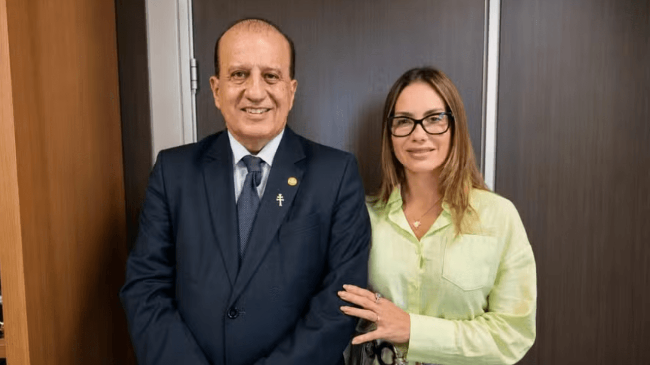 Ministro do TCU Augusto Nardes e a filha Cris Nardes | Reprodução