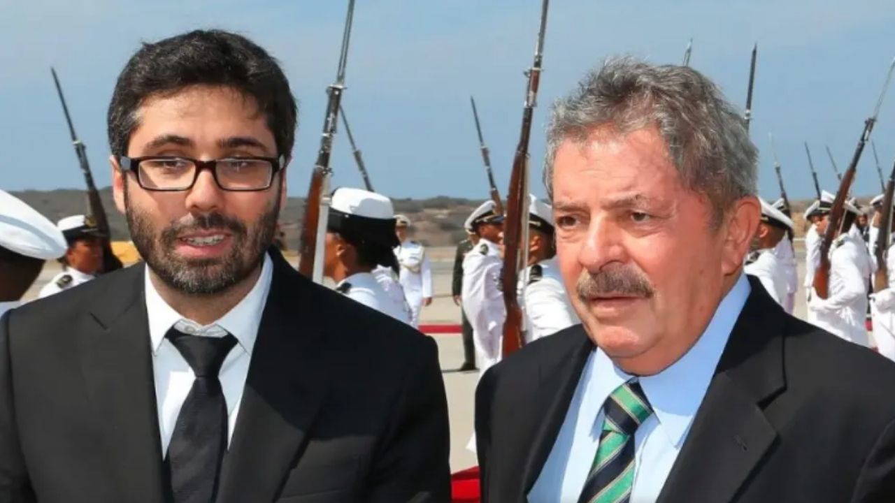 Arveláiz e Lula no funderal de Hugo Chávez, em 2013 | Ricardo Stuckert/Instituto Lula
