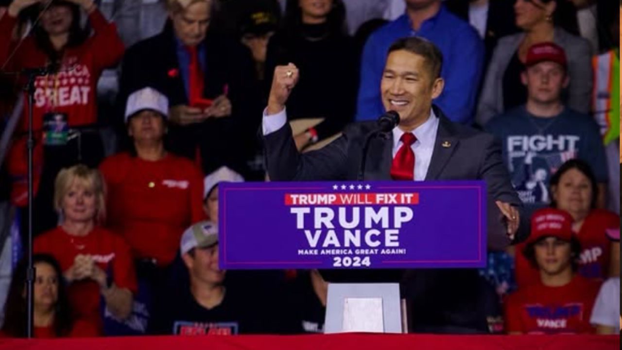 Hung Cao, nomeado por Trump como novo secretário da Marinha         Reprodução/@hungcaova no Instagram