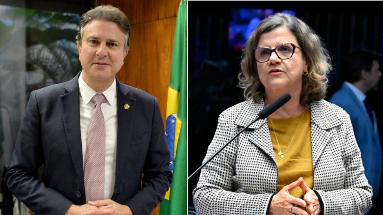 Camilo Santana e Teresa Leitão | Reprodução