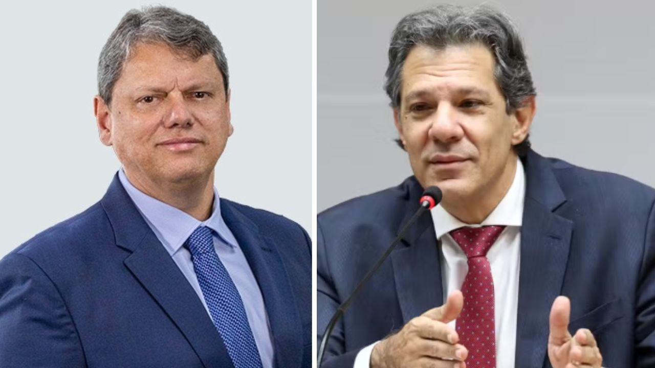 Haddad e Tarcísio trocam acusações sobre contas públicas Haddad e Tarcísio trocam acusações sobre contas públicas