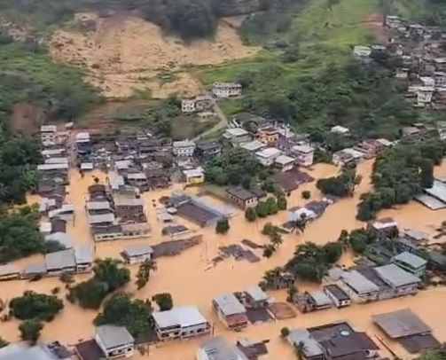Chuva forte deixa 4 mortos no Espírito Santo