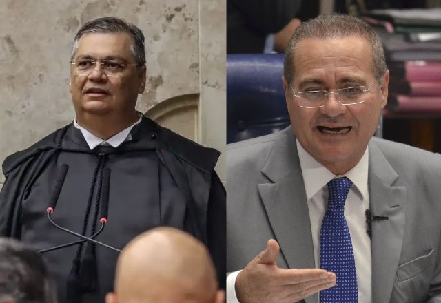 Ministro Flávio Dino mantém investigações sobre propinas a Renan Calheiros | Reprodução