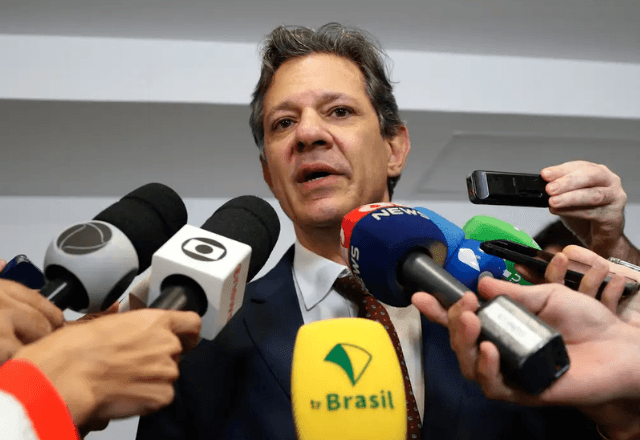 Fernando Haddad conversou com jornalistas após reunião com Lula | Distribuição/Fernando Frazão/Agência Brasil 