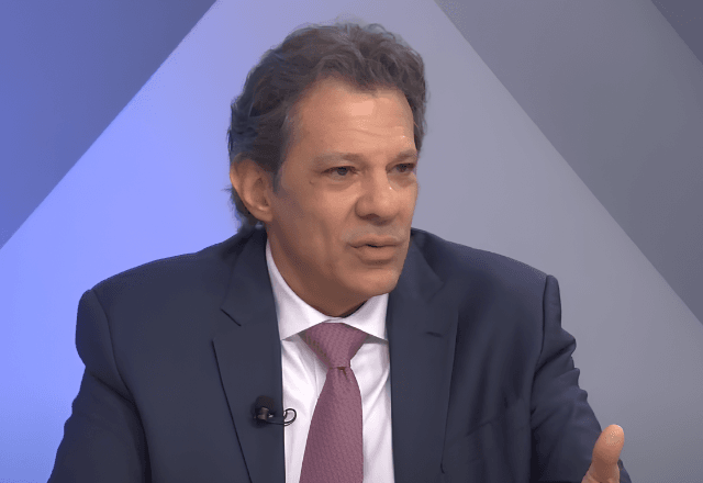 Ministro da Fazenda, Fernando Haddad, em entrevista | Reprodução/ICL Notícias