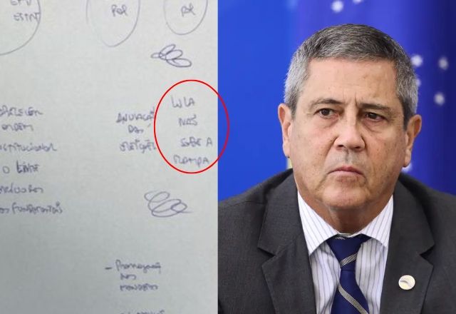 Braga Netto foi preso pela Polícia Federal neste sábado (14) | Reprodução