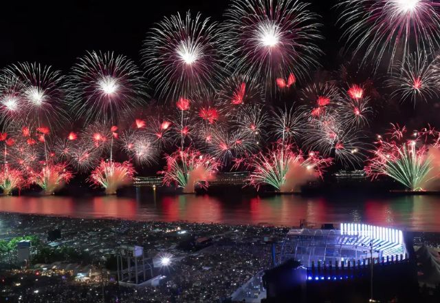Celebração de Réveillon segue diferentes fusos, tradições e calendários em todo o globo | Reprodução