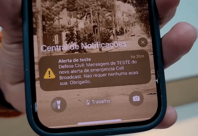 Ferramenta da Defesa Civil funcionará mesmo em celulares no modo silencioso | Reprodução