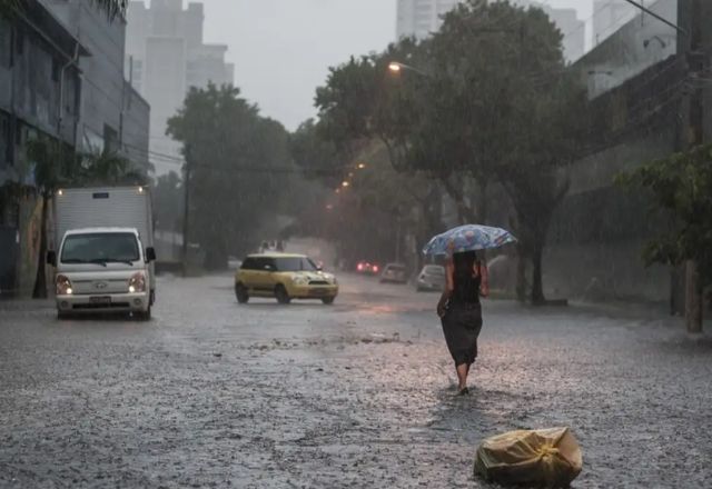 Chuvas deixaram cidade em alerta para alagamentos | Divulgação/Marcelo Camargo/Agência Brasil
