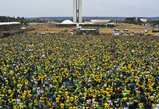 Concentração em ato de 7 de setembro, em Brasilia | Distribuição/EBC