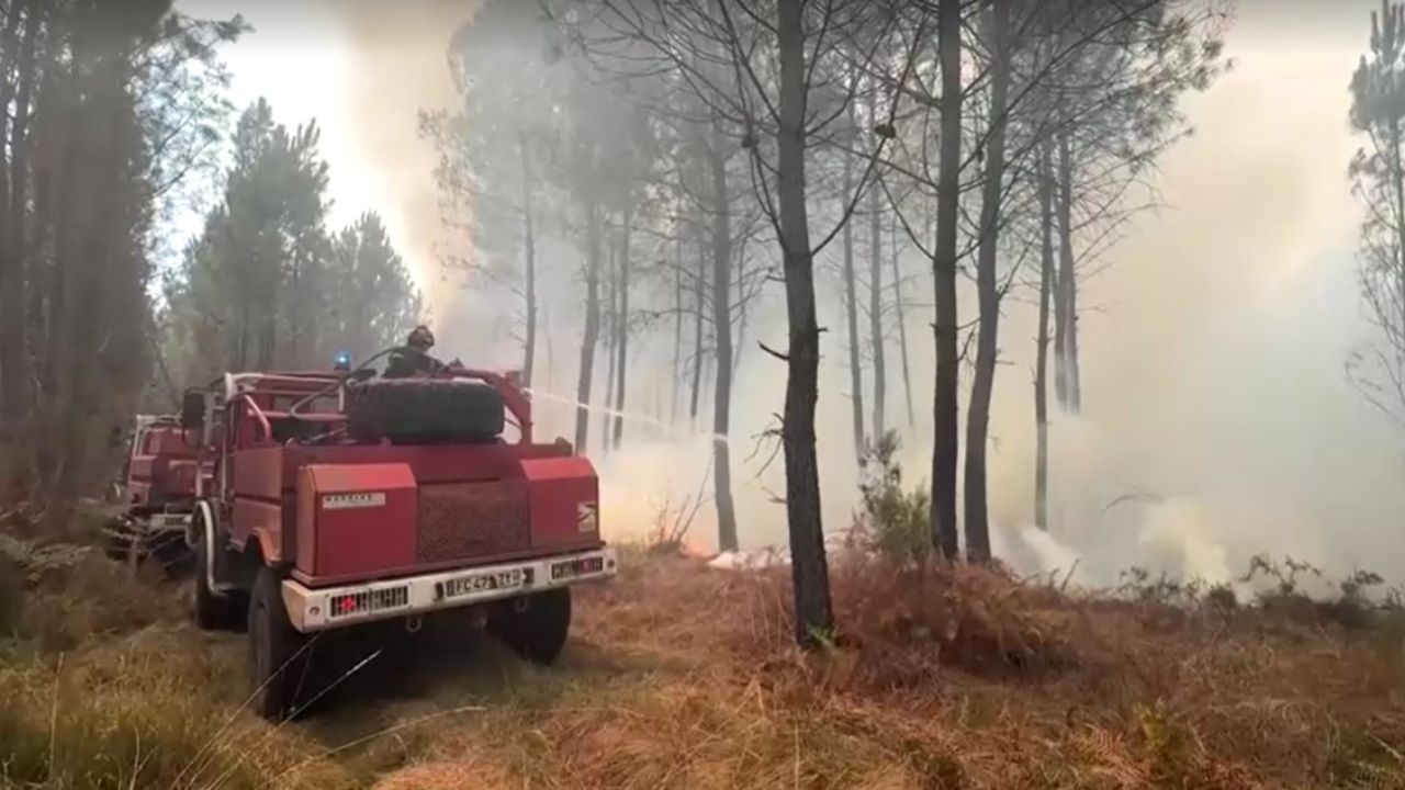 Incêndios florestais afetam várias partes da Europa