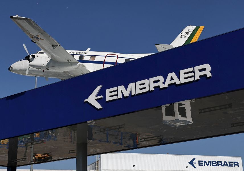 Fábrica da Embraer em São José dos Campos, Brasil, 16 de julho de 2025 | Reuters/Roosevelt Cassio