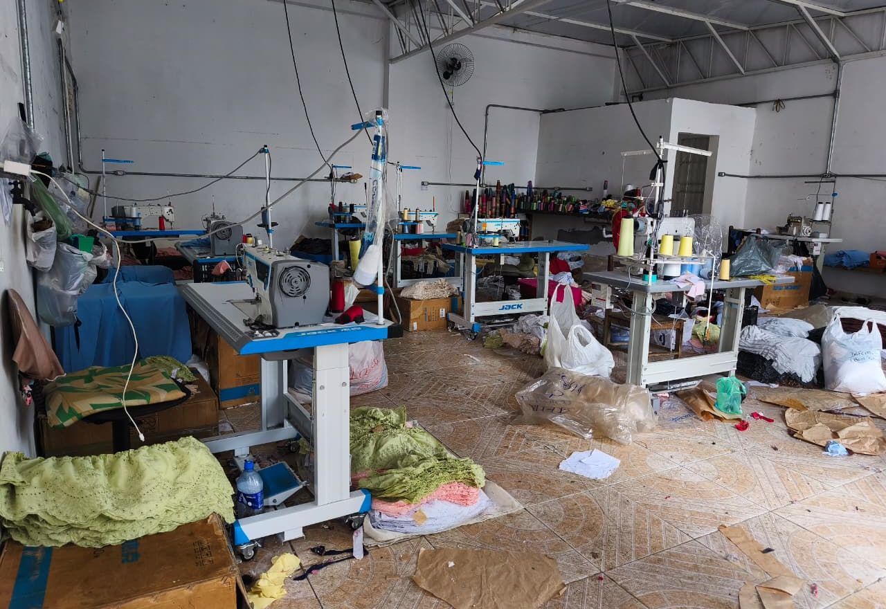 Fabrica localizada em São Paulo onde as pessoas foram resgatadas - SSP / Reprodução
