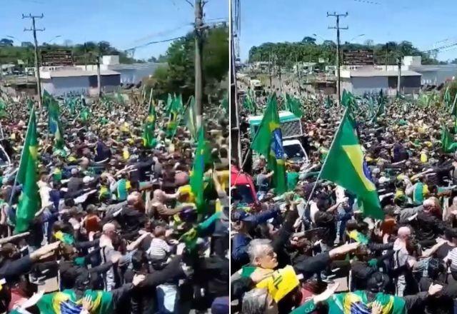 Caso foi registrado em em São Miguel do Oeste, em Santa Catarina | Reprodução/Facebook