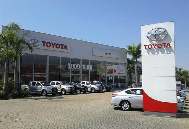 Concessionária da Toyota em SCB (Reprodução/Facebook)