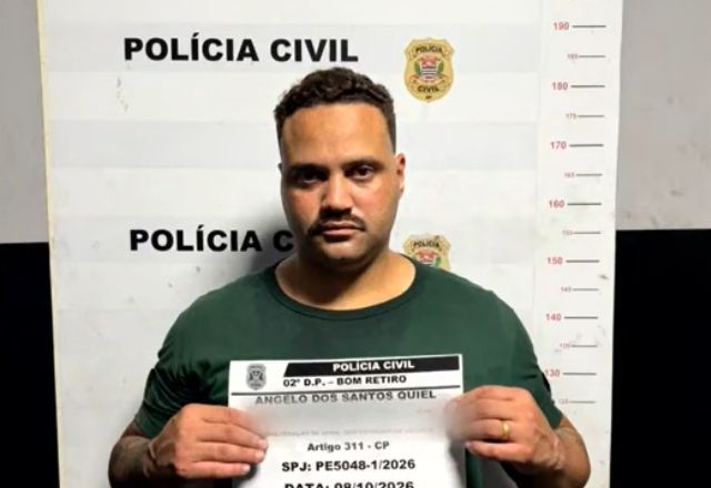 Falso policial é preso após roubar pedestres no centro de SP