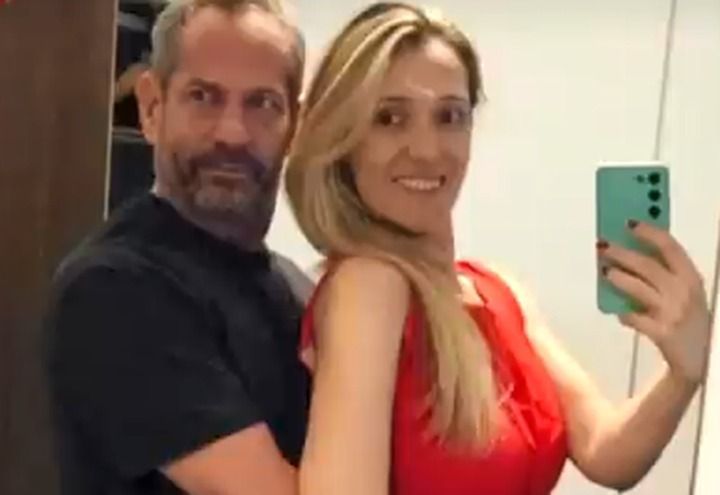 Fabio Soalheiro e a vítima | Reprodução/Redes Sociais