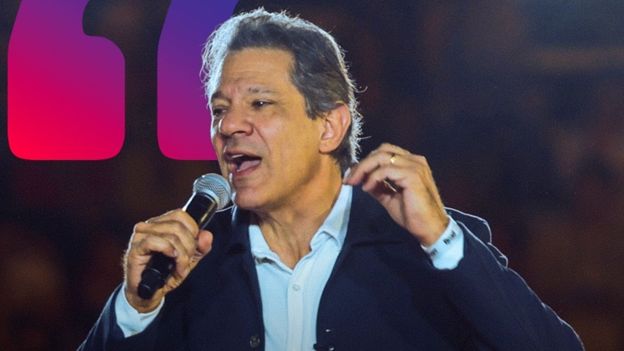 Haddad promete dobrar vagas da educação em tempo integral Haddad promete dobrar vagas da educação em tempo integral