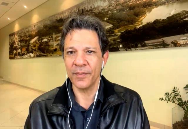 Fernando Haddad em entrevista