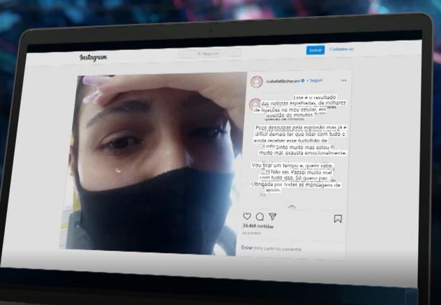 Filha de Cupertino desabafa após rumores sobre suposta prisão: "só quero paz"
