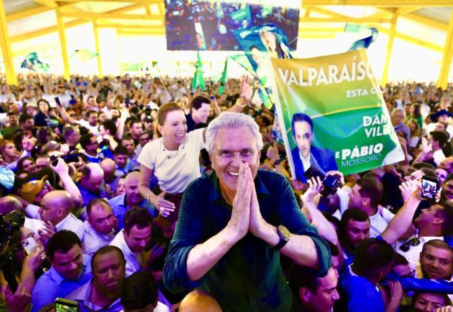 Ronaldo Caiado em evento de filiação ao PSD | Foto: Divulgação