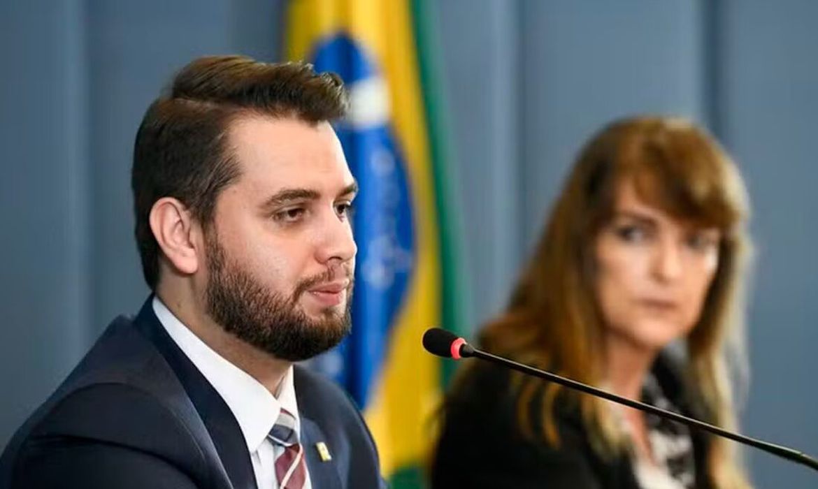 Filipe Martins, ex-assessor de assuntos internacionais do governo de Jair Bolsonaro. | Foto: Arthur Max/MRE