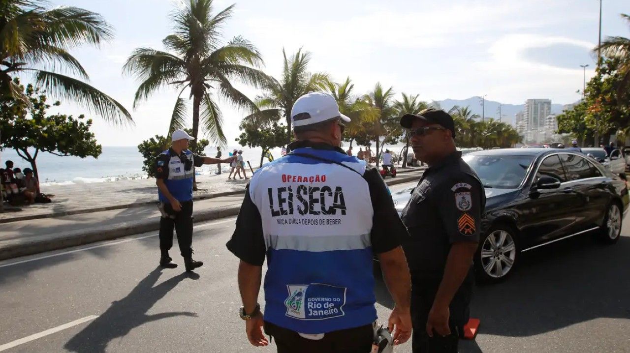 Fiscalização no Rio de Janeiro: Lei Seca completa 18 anos em 2026 | Divulgação/Fernando Frazão/Agência Brasil