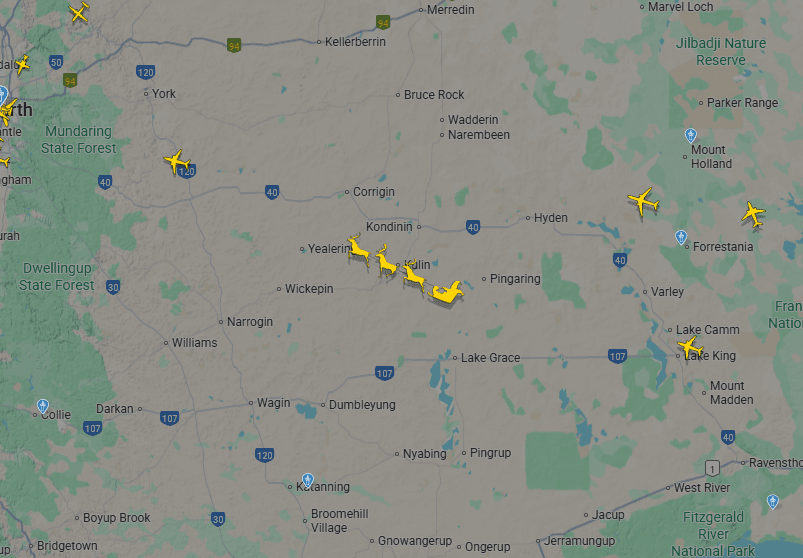 FlightRadar24 acompanha desde as primeiras horas desta sexta-feira (24) o trajeto do Papai Noel | Reprodução/Flightradar24