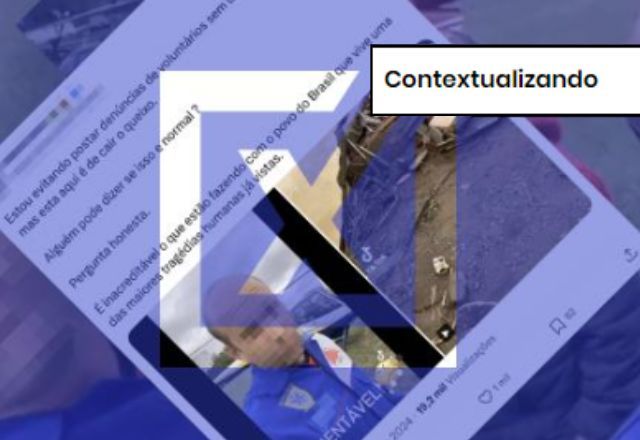 Fluxo do abastecimento de aeronaves civis com doações no RS foi alterado por segurança | Projeto Comprova