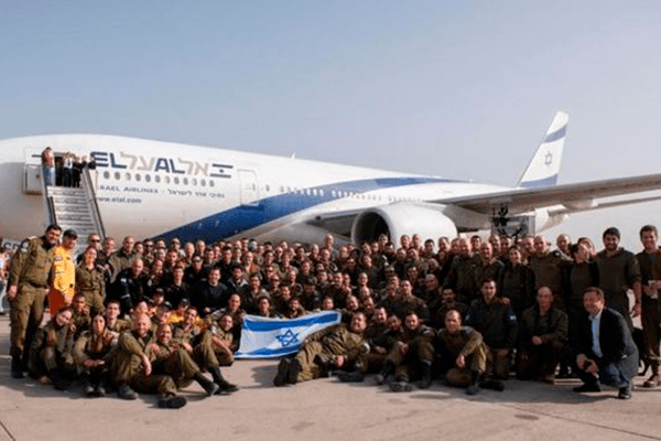 Força de Defesa de Israel embarca com 130 soldados para ajudar em Brumadinho Força de Defesa de Israel embarca com 130 soldados para ajudar em Brumadinho