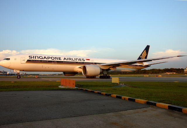 Boeing 777-300ER semelhante ao que se acidentou | Divulgação/Singapore Airlines