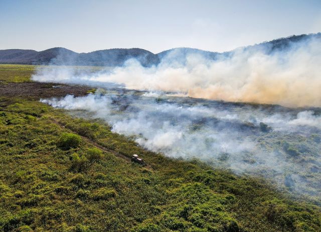 Incêndio no Pantanal | Gustavo Figueiroa/SOS Pantanal