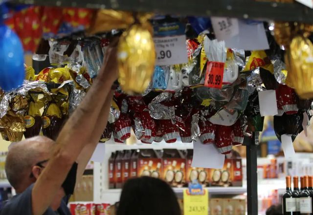 Ovos de Páscoa no mercado | Agência Brasil